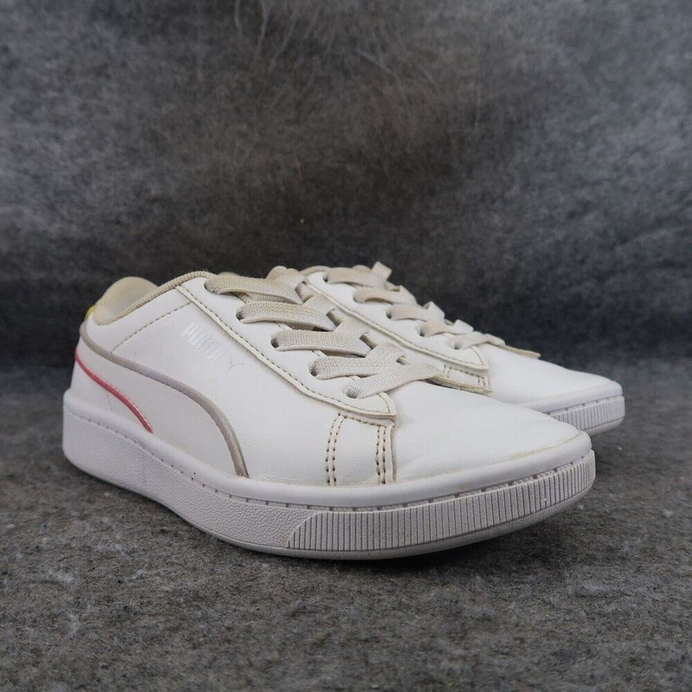 Puma Shoes Kids 1 Sneakers Classic Court Vikky v2 Hem Slip On Casual Comfort Low